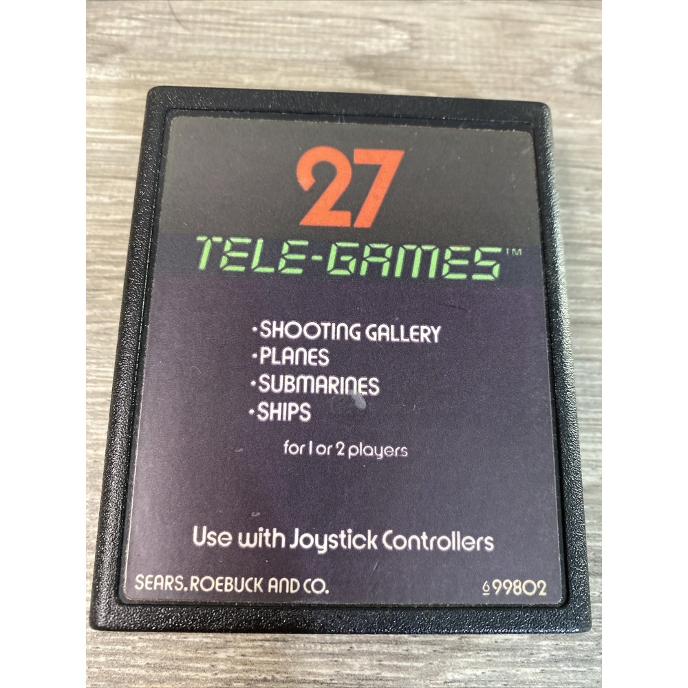 Tele-Games Target‎ Fun Atari 2600 Cartridge Only